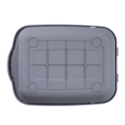 Large Enclosed Cat Litter Box with UV Disinfection Light – Odor Control and Easy-Clean Design