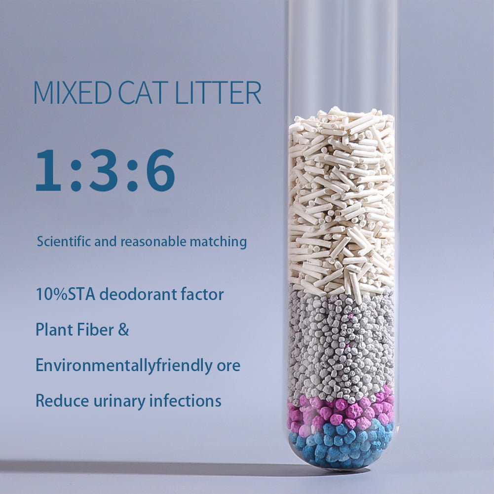 6L Biodegradable Tofu Cat Litter – Odour Control & Easy Cleanup, Soft Clumping, Eco-Friendly