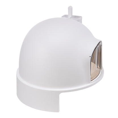 Large Enclosed Cat Litter Box with Bidirectional Doors – Multi-Cat, Odor-Control, Easy-Clean Design