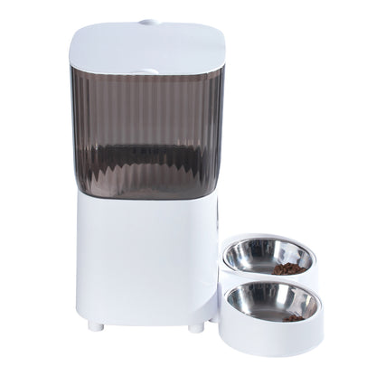 5L Smart Pet Feeder – Dual Power with Airtight Storage and Anti-Jam Feeding