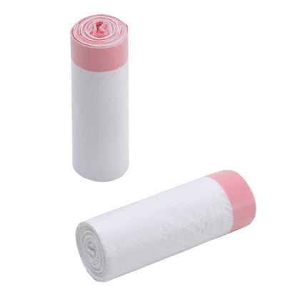 Drawstring Cat Litter Box Liners – Leak-Proof, Disposable & Easy to Use, 12 Count Roll