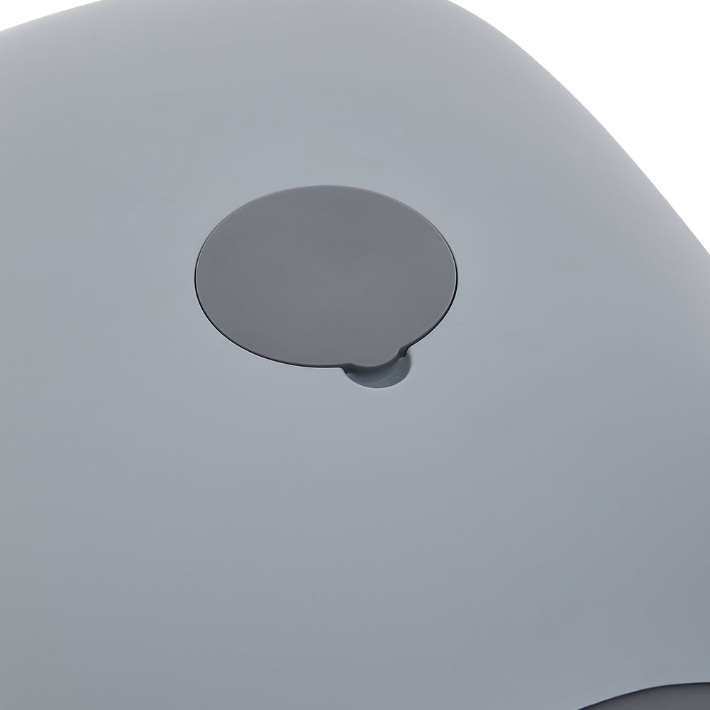 Large Hooded Cat Litter Box with Built-in UV Sterilization and Dual-Entry Design