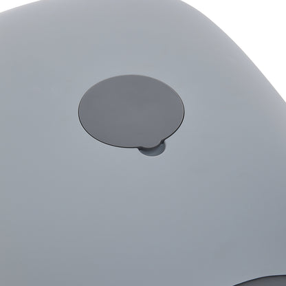 Large Hooded Cat Litter Box with Built-in UV Sterilization and Dual-Entry Design