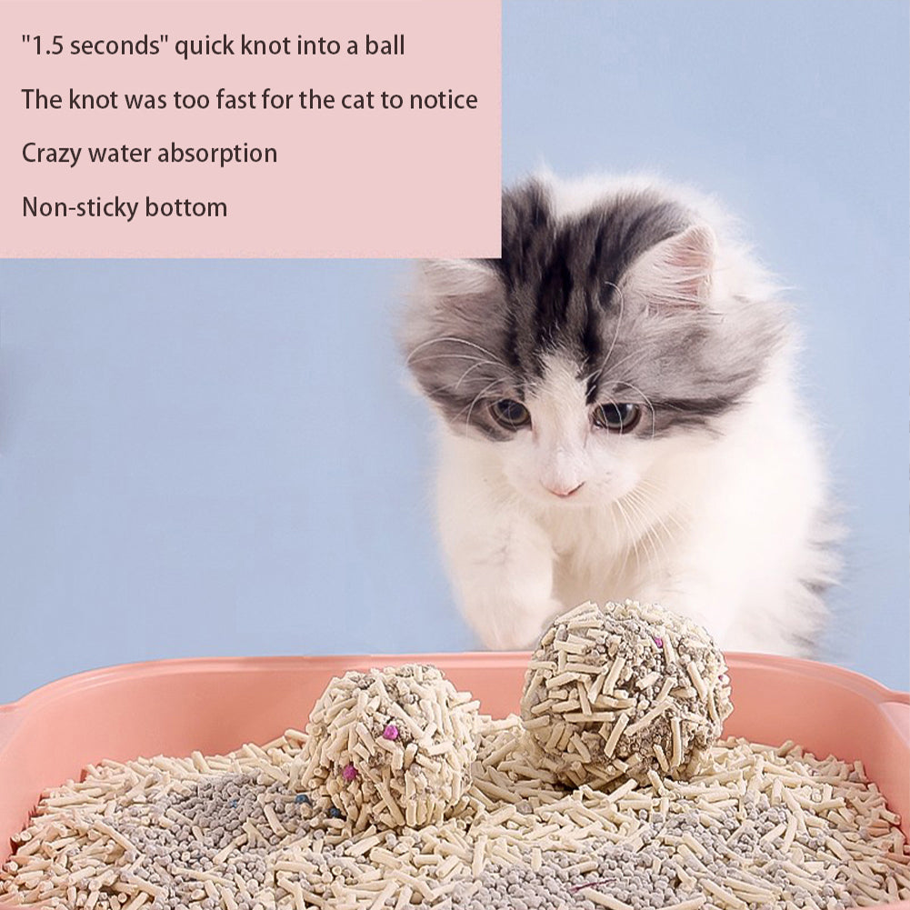 6L Biodegradable Tofu Cat Litter – Odour Control & Easy Cleanup, Soft Clumping, Eco-Friendly