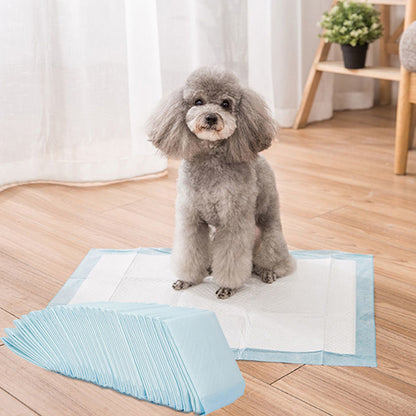 M-Size Disposable Training Pads for Puppies & Cats – 50-Pack, Quick Absorbency
