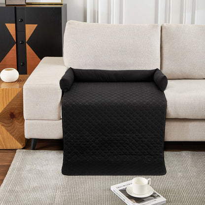 Waterproof Pet Sofa Protector Bed with Pillow –  Furniture Cover for Dogs & Cats