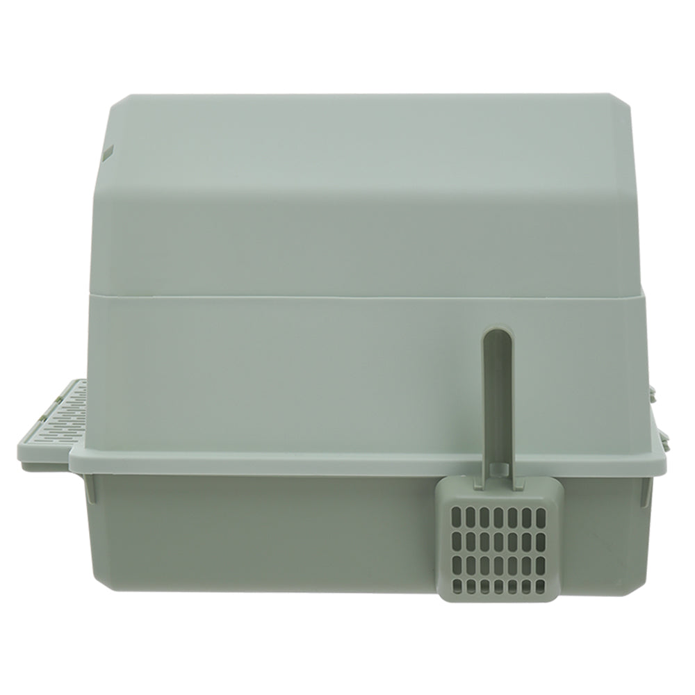 Foldable Enclosed Cat Litter Box with Air Filter – Privacy & Easy Clean Design for Cats