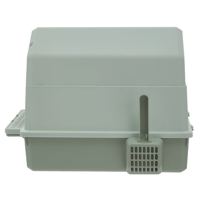 Foldable Enclosed Cat Litter Box with Air Filter – Privacy & Easy Clean Design for Cats