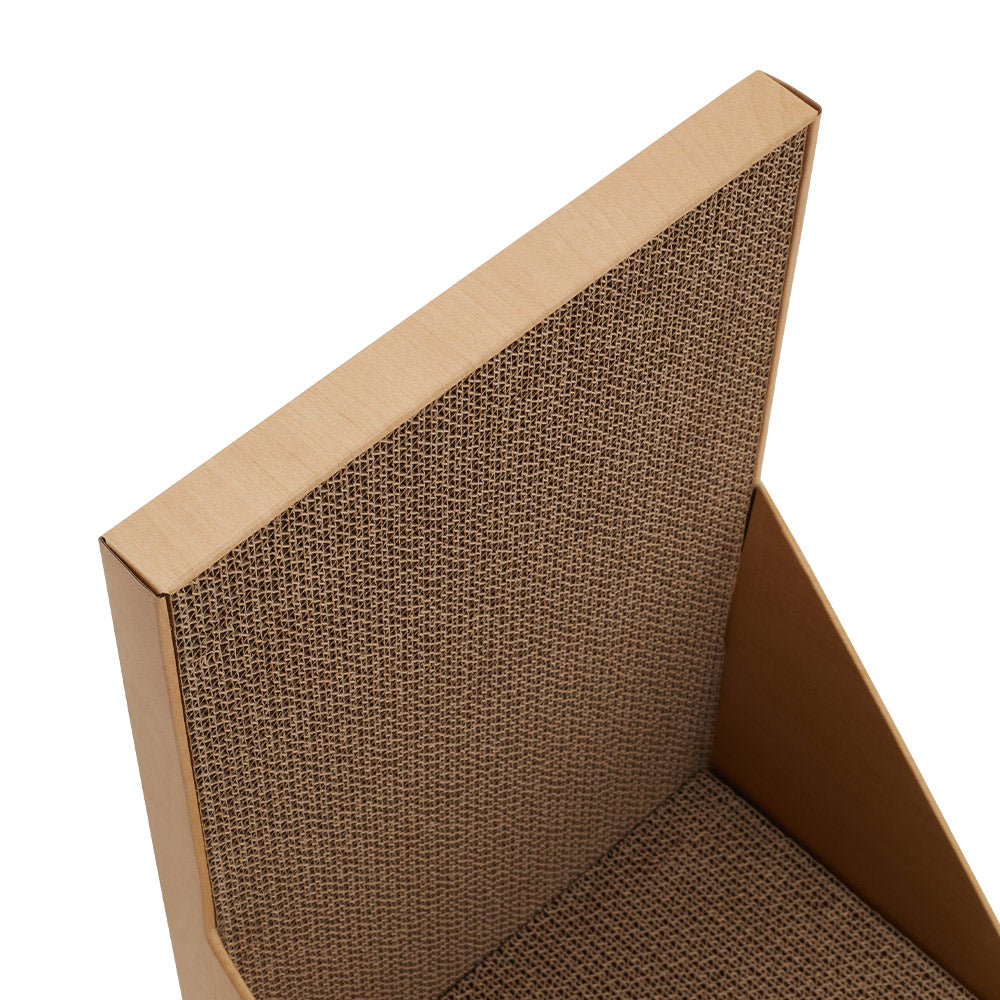L-shaped Cat Scratching Board – Safe, Space-Saving and Ideal for Claw Care
