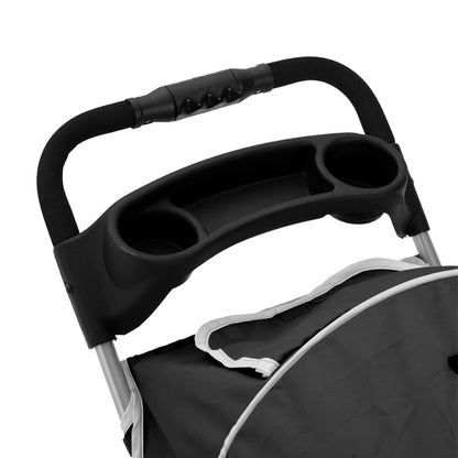 Foldable Pet Stroller for Cats and Dogs – Stylish & Secure Travel Solution for Pets
