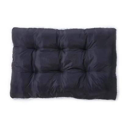 Plush Rectangle Pet Bed with PP Cotton Fill – Soft, Comfortable & Stylish