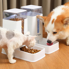 2-Piece Automatic Pet Feeder and Water Dispenser Set – Gravity-Fed for Dogs & Cats, No Power Needed