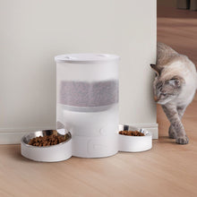 3L Dual Bowl Smart Pet Feeder – App Control, Voice Recording & Anti-Jam Design