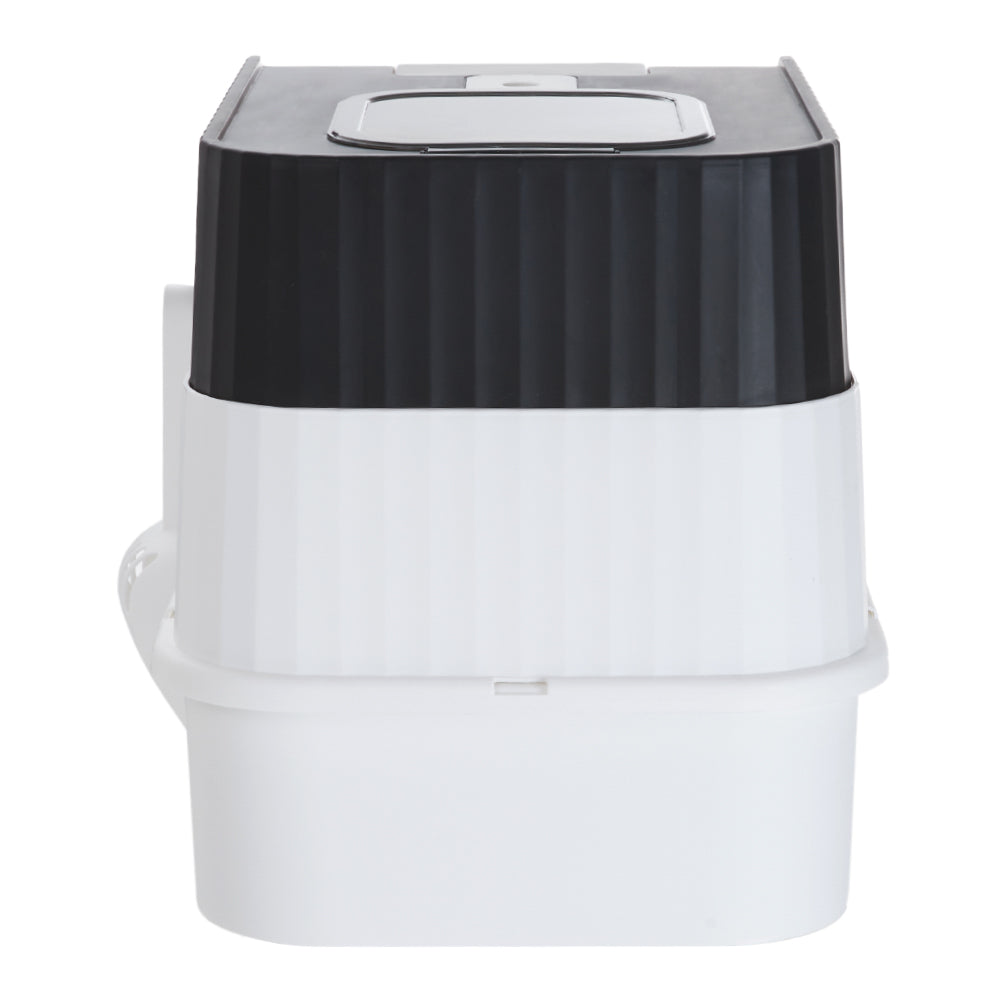 Large Enclosed Cat Litter Box – Foldable Design with UVC Sterilization and Odour Control