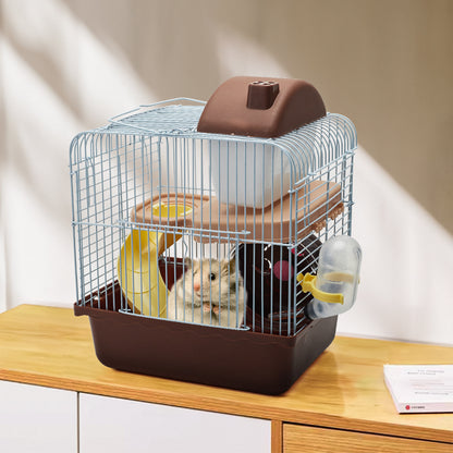 Portable Hamster Cage – Comfortable, Safe & Fun Living Space for Small Pets