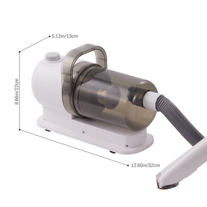300W Multifunctional Pet Grooming Vacuum Cleaner with Clippers and Attachments