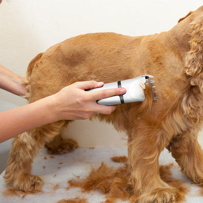 4-in-1 Rechargeable Pet Electric Grooming Clipper Kit – Quiet, USB Rechargeable, Safe & Skin-Friendly Grooming Tools for Pets