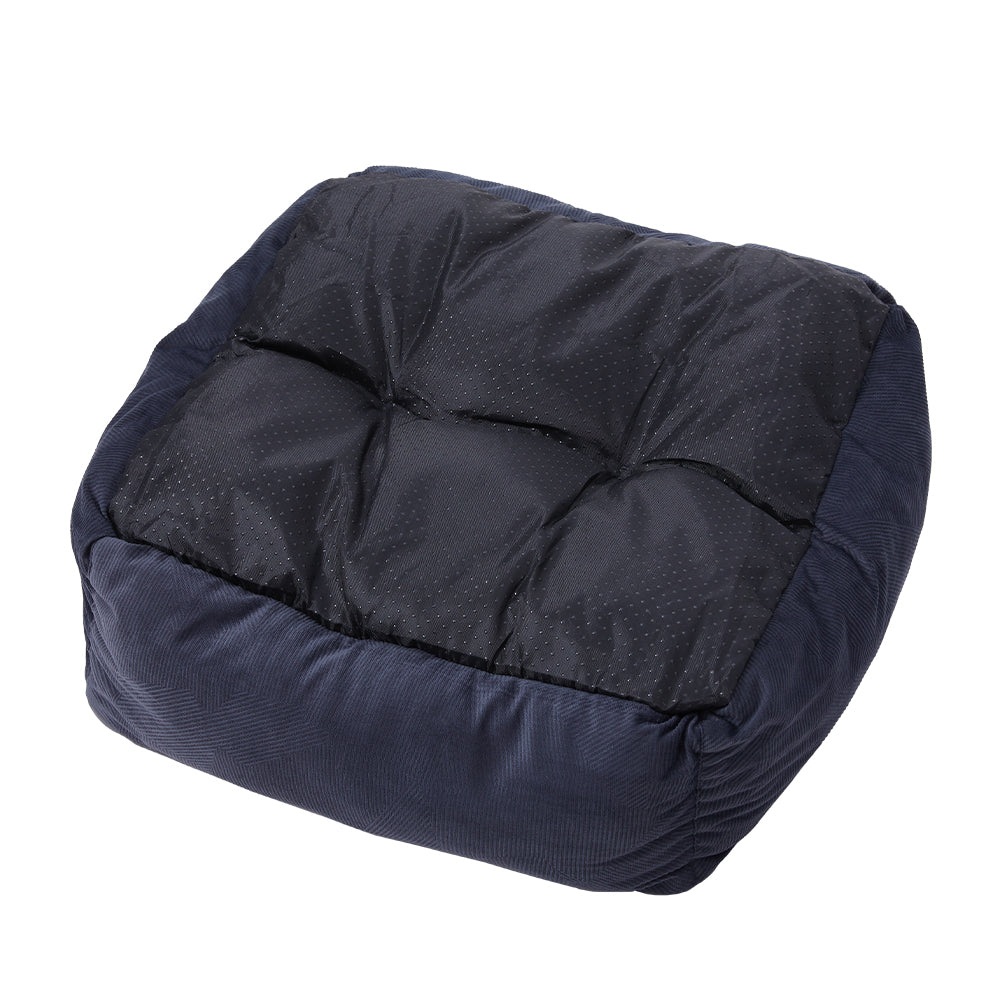 Soft Plush Non-Slip Washable Pet Sleeping Bed with Raised Sides