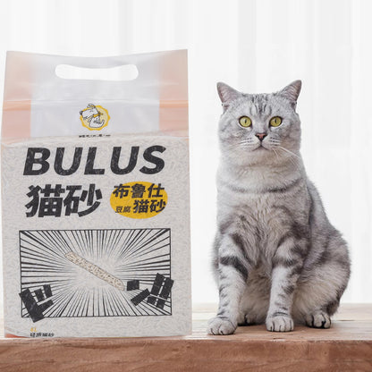 6L Biodegradable Tofu Cat Litter – Odour Control & Easy Cleanup, Soft Clumping, Eco-Friendly