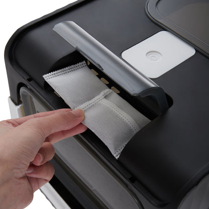 Large Enclosed Cat Litter Box – Foldable Design with UVC Sterilization and Odour Control