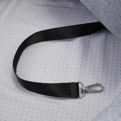 Travel Pet Car Seat – Light Grey, Washable & Durable