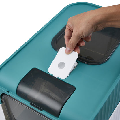 Enclosed Cat Litter Box with UV Sterilization – Hygienic & Odour-Controlled Design