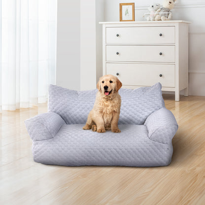 Ice Silk Cooling Pet Sofa Bed – Comfortable & Breathable Bed for Pets