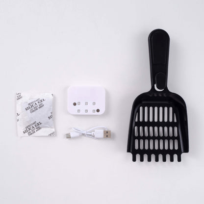 Large Enclosed Cat Litter Box with UV Disinfection Light – Odor Control and Easy-Clean Design