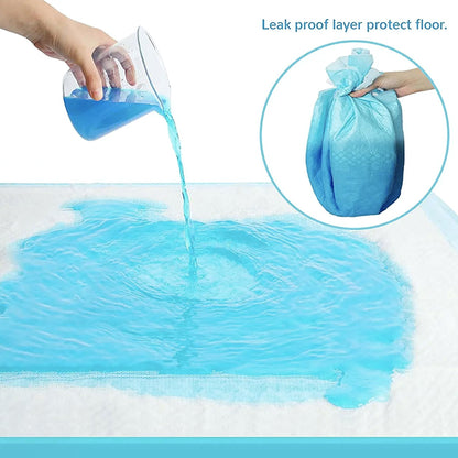 L-Size Disposable Training Pads for Puppies & Cats – 40-Pack, Extra Absorbent