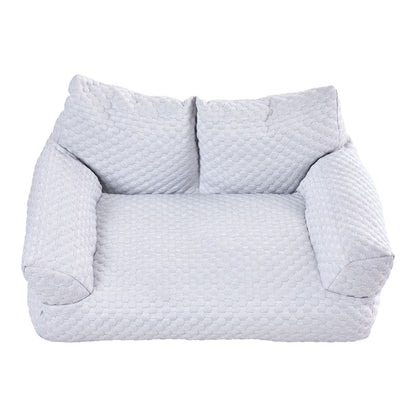 Ice Silk Cooling Pet Sofa Bed – Comfortable & Breathable Bed for Pets