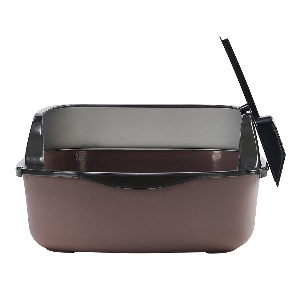Large Anti-Splashing Detachable Cat Litter Box - Spacious & Easy to Clean