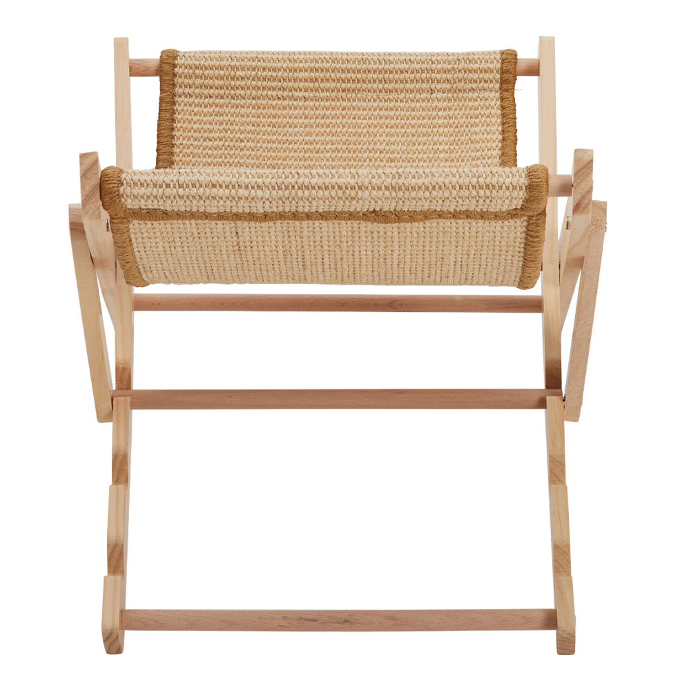 Pets Mood Sisal Cat Recliner Bed – Adjustable & Foldable Cat Scratching Lounge for Sunbathing and Resting