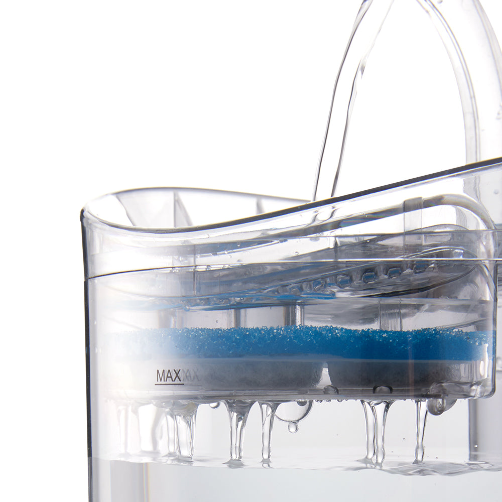 Transparent Automatic Pet Water Fountain – Quiet Circulation with Visible Filtration