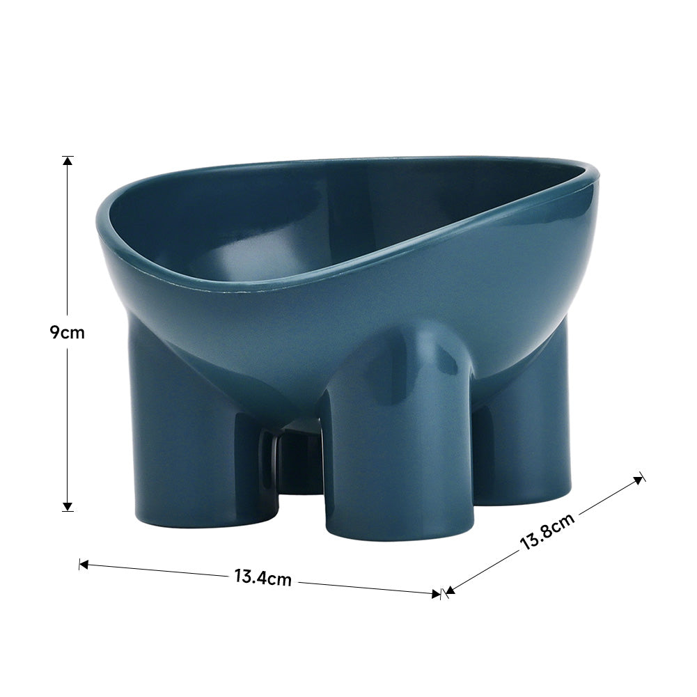 Anti-Tipping Pet Feeder Bowl – Stable, Easy-Clean, Ergonomic Design for Cats & Dogs