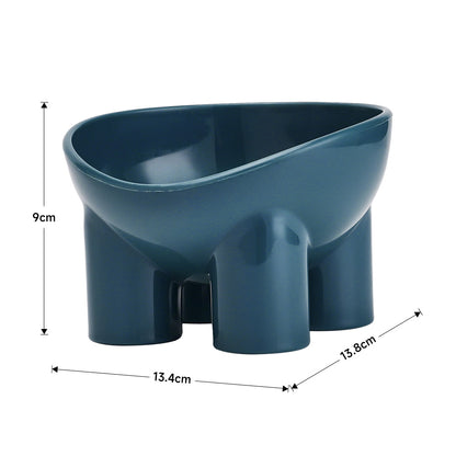 Anti-Tipping Pet Feeder Bowl – Stable, Easy-Clean, Ergonomic Design for Cats & Dogs