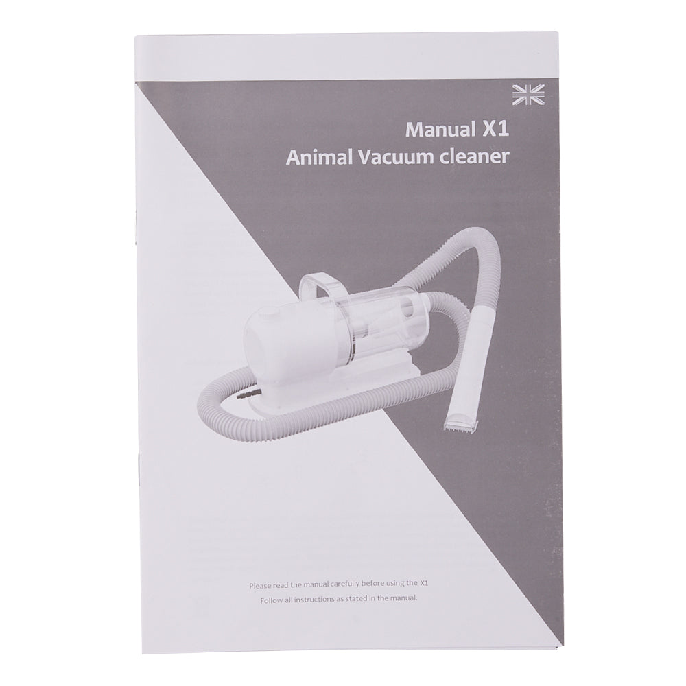 300W Multifunctional Pet Grooming Vacuum Cleaner with Clippers and Attachments