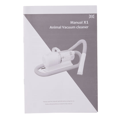 300W Multifunctional Pet Grooming Vacuum Cleaner with Clippers and Attachments