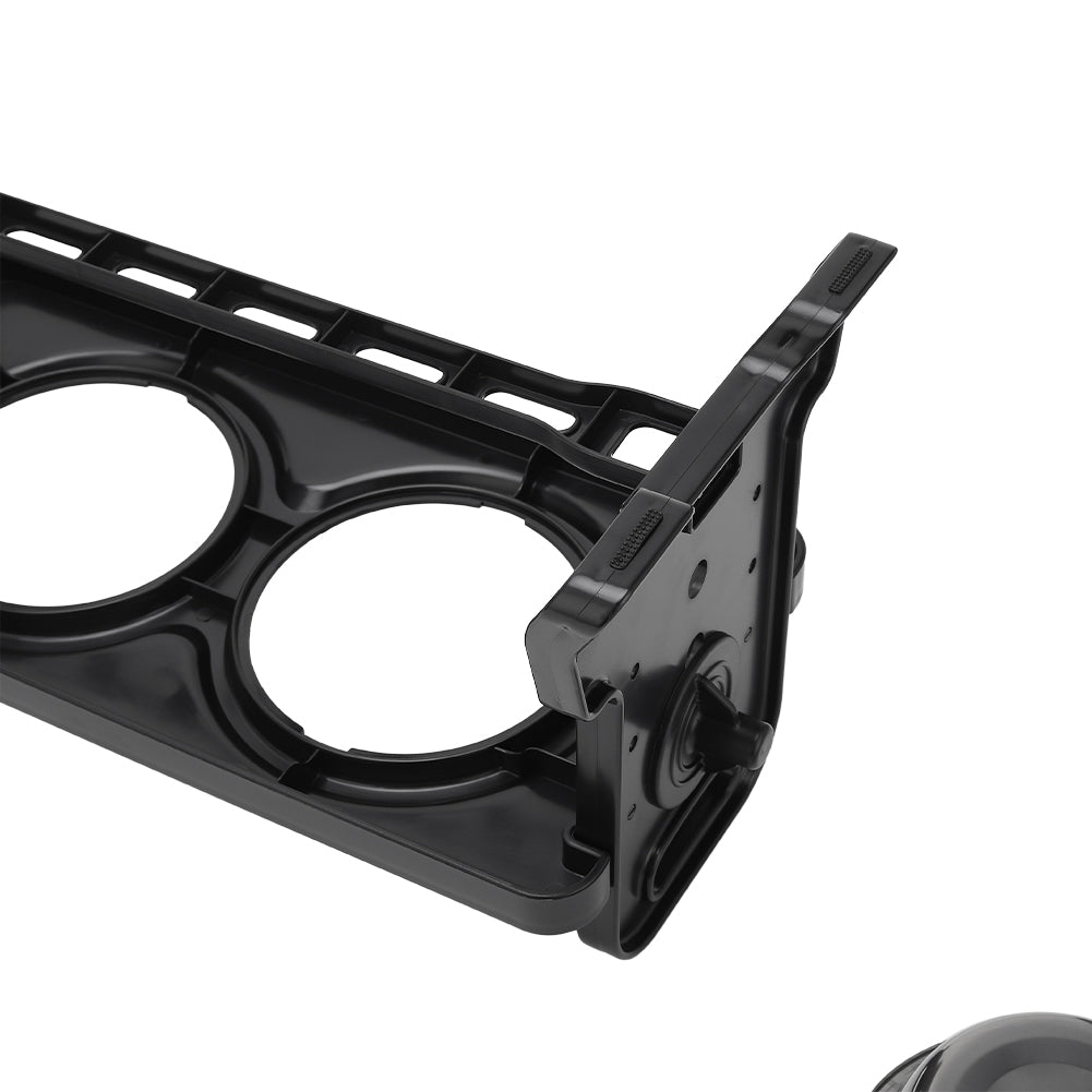 Elevated Pet Feeder with 2 Stainless Steel Bowls – Adjustable Height Stand for Cats and Dogs