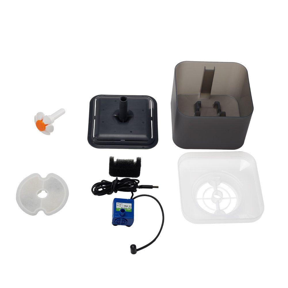 2L Pet Water Fountain with LED Lights – Quiet & Stylish Hydration Solution for Pets