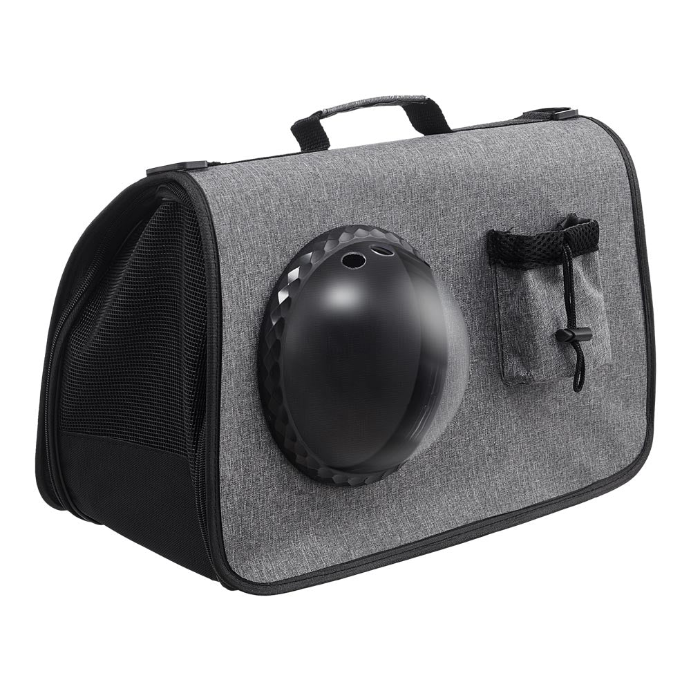 Portable Oxford Pet Carrier Shoulder Bag for Travel and Outdoor Use