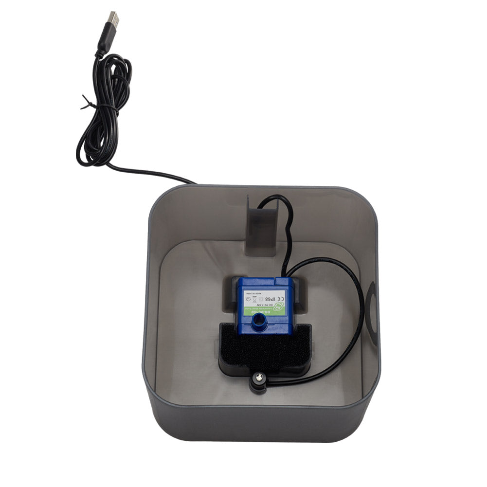 2L Pet Water Fountain with LED Lights – Quiet & Stylish Hydration Solution for Pets