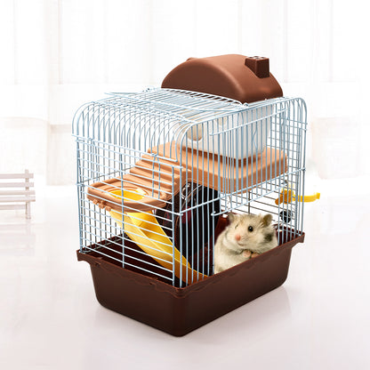 Portable Hamster Cage – Comfortable, Safe & Fun Living Space for Small Pets