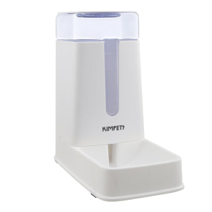 2-Piece Automatic Pet Feeder and Water Dispenser Set – Gravity-Fed for Dogs & Cats, No Power Needed