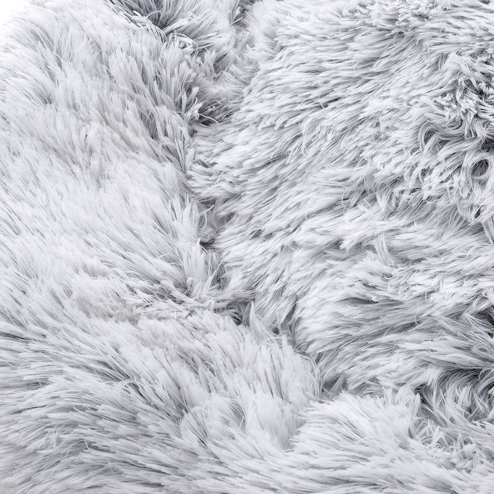 Calming Donut Pet Bed – Plush Round Cuddler for Cats and Small Dogs