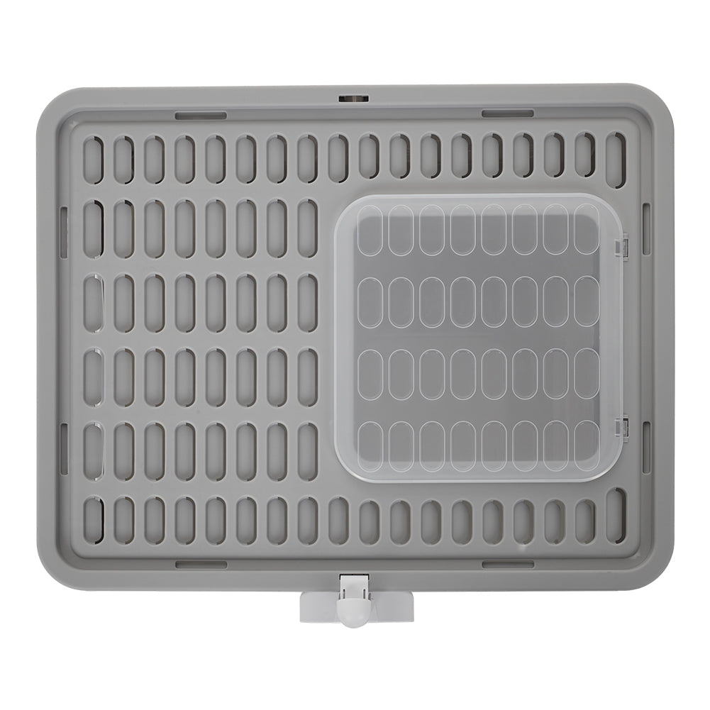 Hooded Cat Litter Box with Odour Control and Top Entry Design