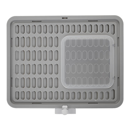 Hooded Cat Litter Box with Odour Control and Top Entry Design