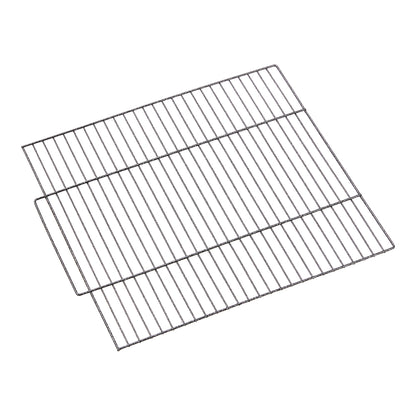 Peaked Roof Metal Bird Cage with Casters and Dual Feeding Doors