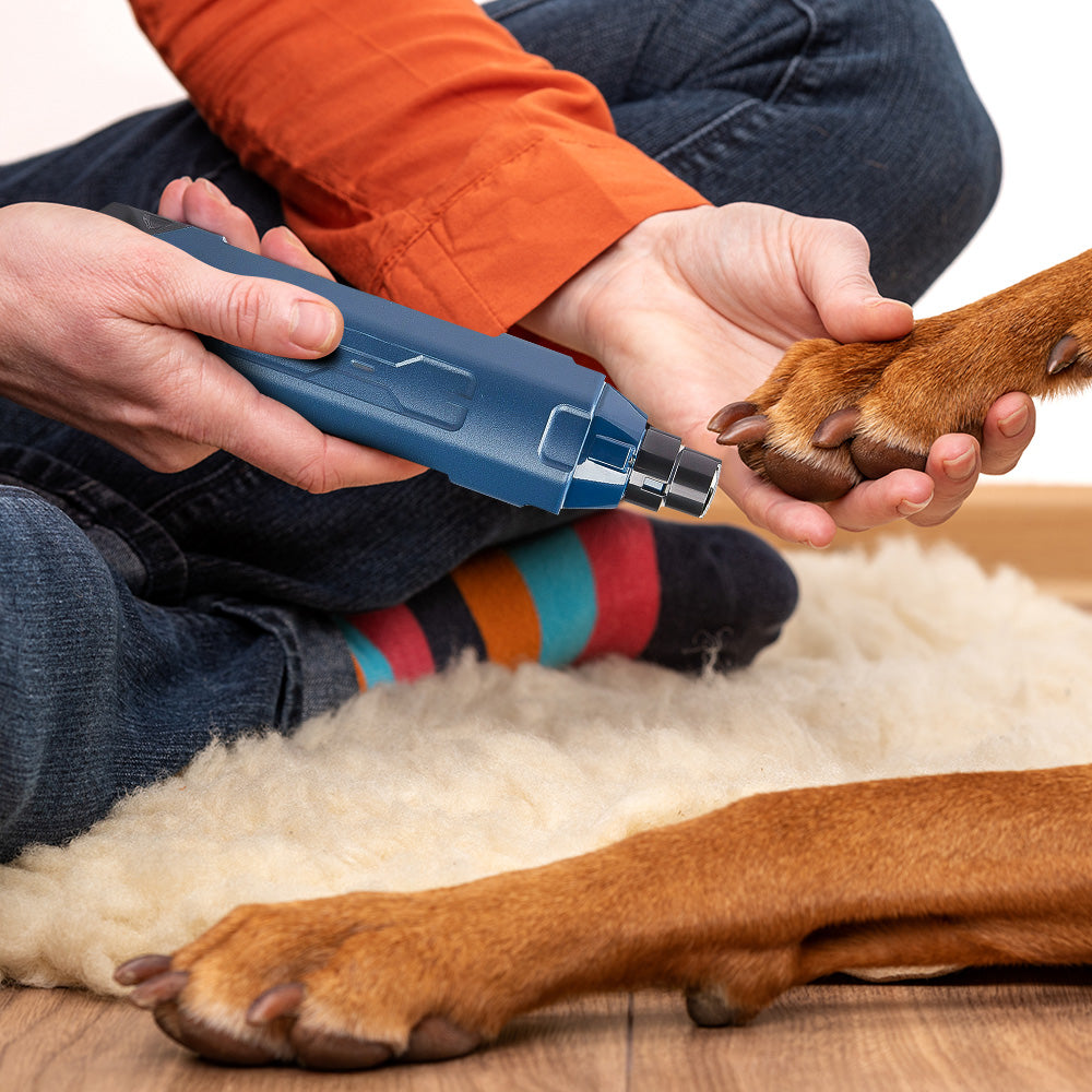 Rechargeable Pet Nail Grinder – Efficient, Quiet, USB Rechargeable, Adjustable Speed for Safe Pet Nail Care