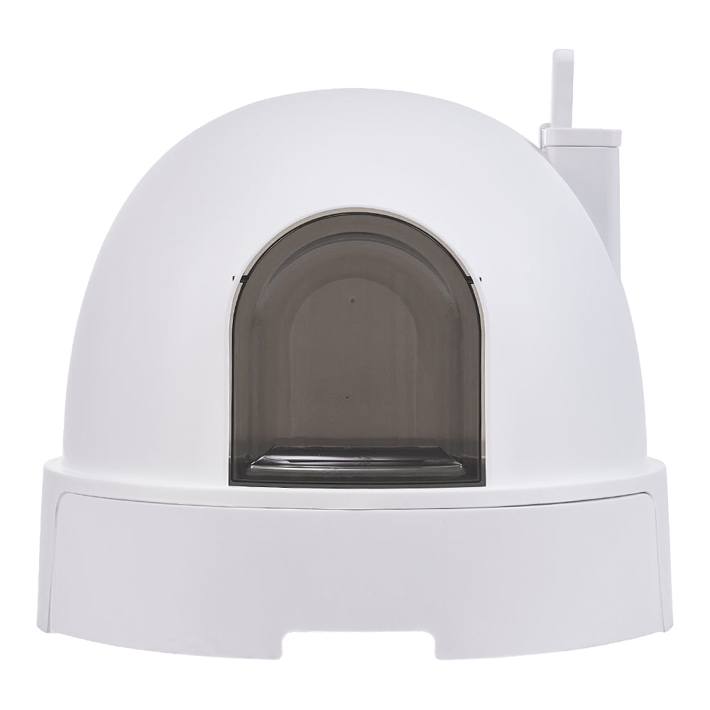 Large Enclosed Cat Litter Box with Bidirectional Doors – Multi-Cat, Odor-Control, Easy-Clean Design