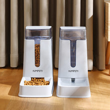 2-Piece Automatic Pet Feeder and Water Dispenser Set – Gravity-Fed for Dogs & Cats, No Power Needed